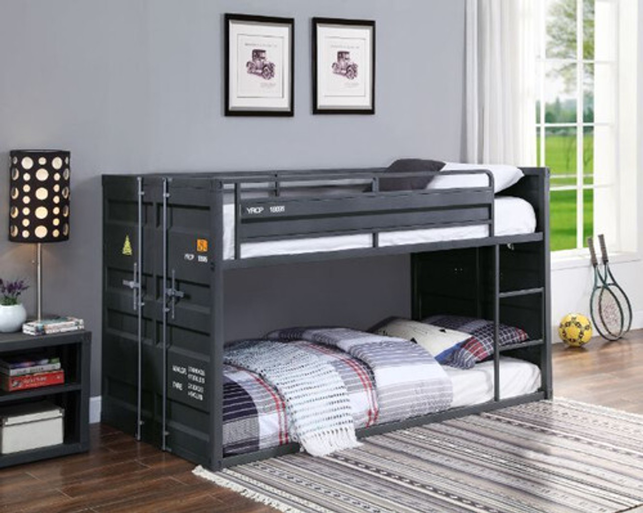 Metal Twin Bunk Beds for Kids
