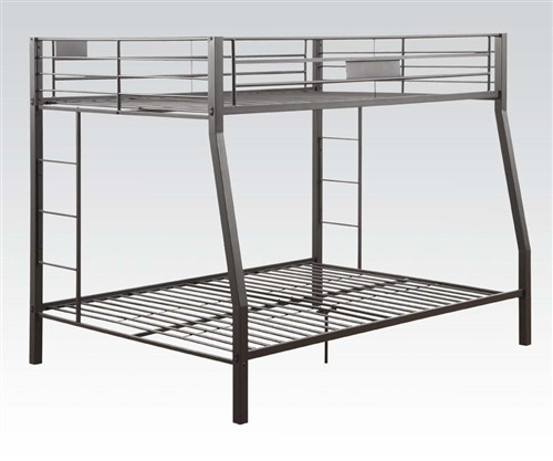 Black XL Full over Queen Bunk