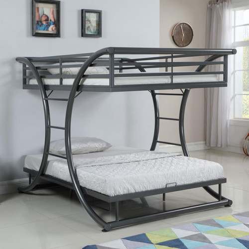 Full Size Bunk in Gunmetal