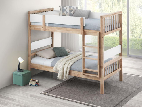 Two Tone Twin Convertible Bunk Bed