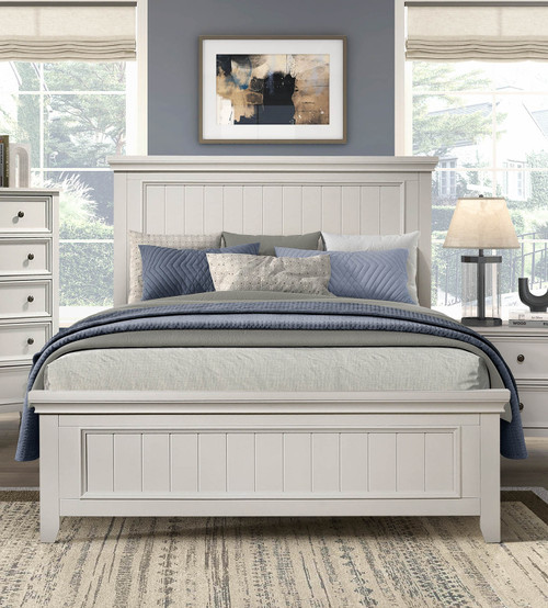 Breckenridge Farmhouse White Bed