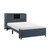 Brooks Full Bookcase Platform Bed w/ Hidden Desk, and Storage Bench