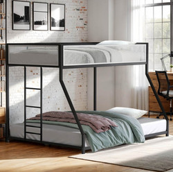 Twin Full Low Bunk Bed