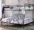 Metal Piping Full XL over Queen Bunk