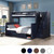  Dillon XL Twin over Queen Bunk Beds w/ Storage Stairs