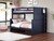Dillon Full Queen Dual Height Bunk Bed w/ Straight Ladder