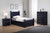 Bed Shown with Chest of Drawers and Night Stand