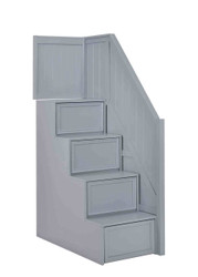 Gray Storage Steps