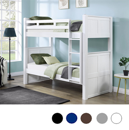 Dillon XL Twin Bunk Bed In White