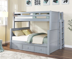 Shown with the lower rail set at higher height setting to accommodate Trundle