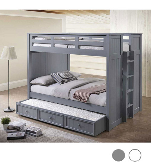 Austin Bead Board XL Full Size Bunk Shown with Trundle
