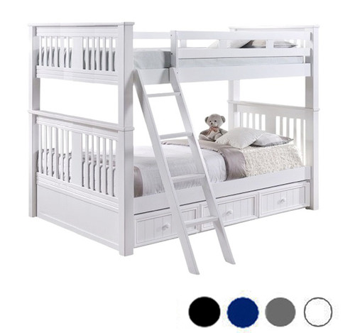 Gary Detachable Full Bunk in Espresso