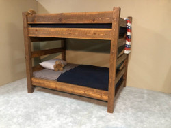 Lodge Barnwood Full Size Bunk Bed