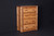 Log Rustic Wood 4-Drawer Chest in Honey Pine